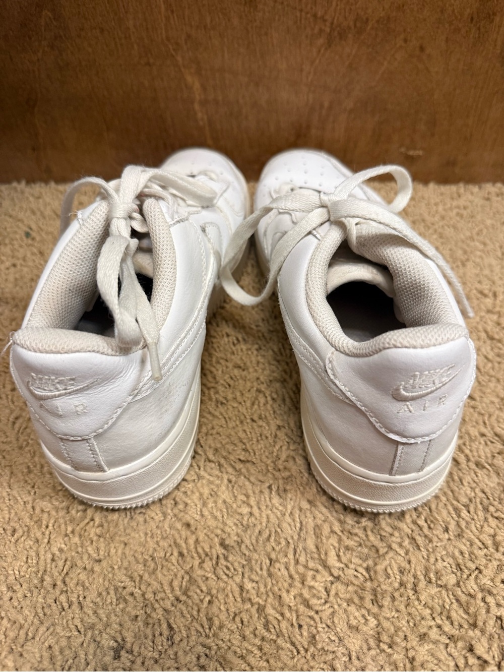 Nike Kids White Low Top Sneakers